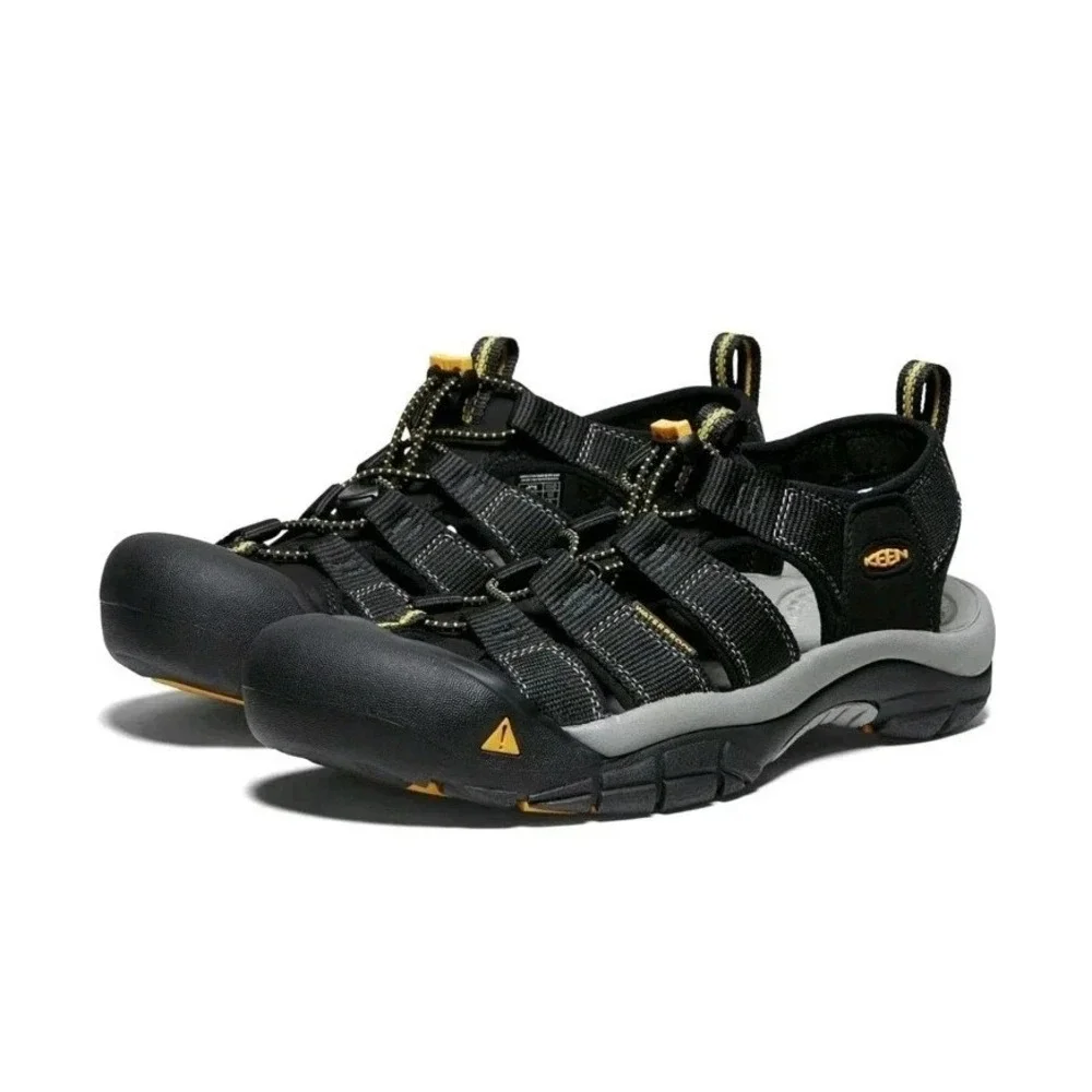 Keen Newport H2 Mens Size 13 Closed Toe Water Sandal Black Fisherman Outdoor NEW
